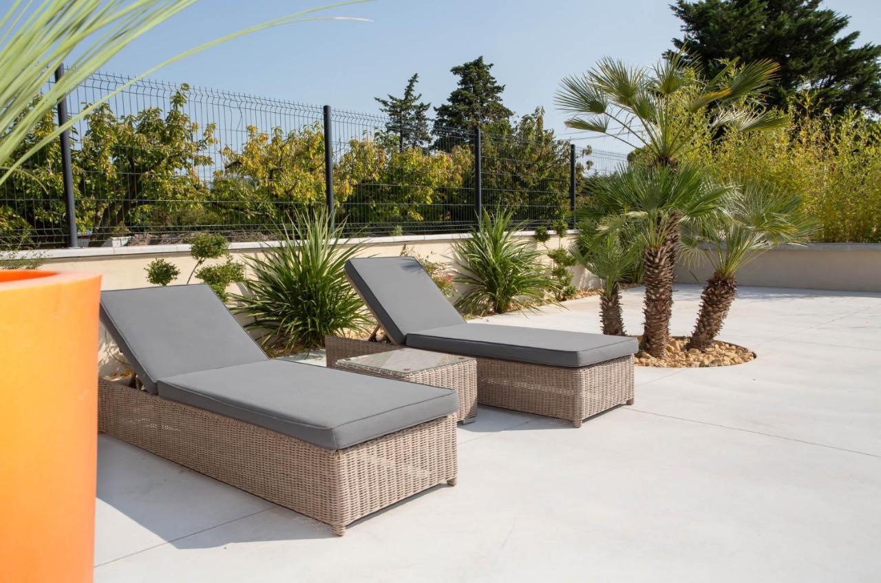 Villa Palma & Spa LʼIsle-sur-la-Sorgue Buitenkant foto